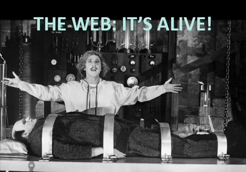 Frankenstein: "The Web: It's Alive!"